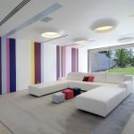Pared de cristal en el interior