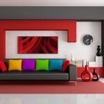 Reloj en la pared en un nicho