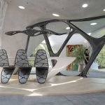 Interior de estilo biónico