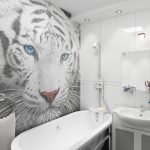 Tigre en la pared