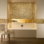Baño en la pared