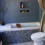 Bañera de mosaico
