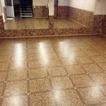 Piso de corcho brillante