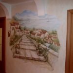 Casas y camino
