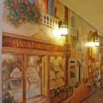 Calle vieja y tienda