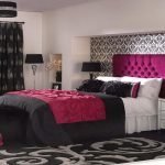 Decoración de habitación rosa gris