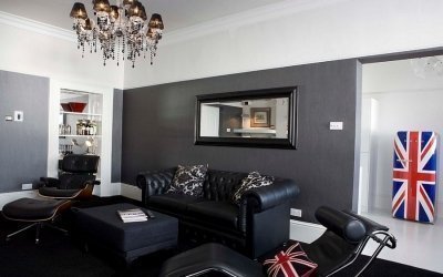 Muebles oscuros en el interior +30 fotos de ejemplos de diseño
