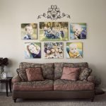 Foto en la pared
