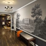 Fotowall-papel en un interior