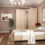 Pintura retroiluminada sobre la cama