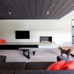 Madera oscura para decorar techos