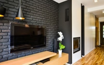 Ladrillo decorativo en la pared +75 ejemplos de fotos