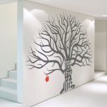 Manzano en la pared