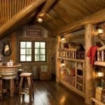 Muebles de troncos