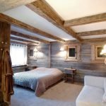 Diseño de dormitorio de madera