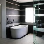 Baño ovalado