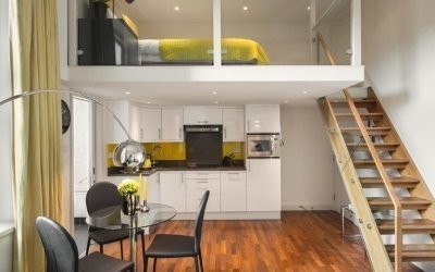 Diseño de un apartamento de dos niveles +50 ideas fotográficas.