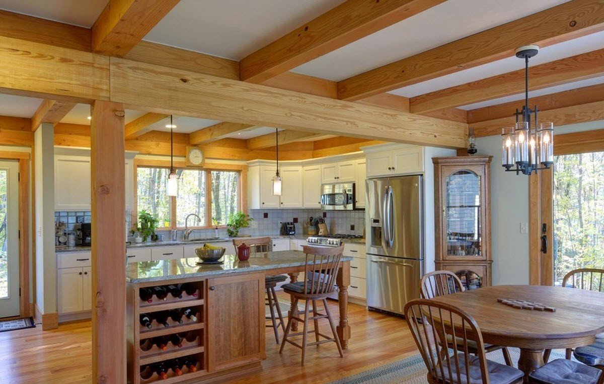 Dizajn kuhinje u seoskoj kući