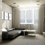 Paredes de arena en una habitación pequeña