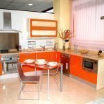 Cocina Art Nouveau Naranja