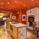 Decoración cocina naranja