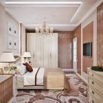 Habitación matrimonial con cuna