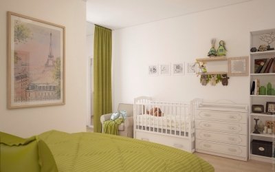 Diseño de una habitación con cuna +50 fotos de ideas para la disposición de la habitación.