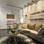 Estudio de 26 metros cuadrados en estilo loft