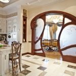 Puerta corredera de cocina