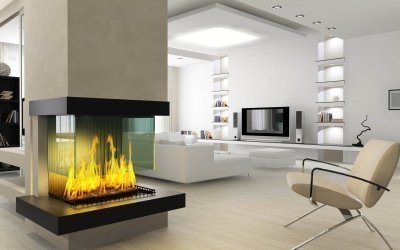 Diseño de un apartamento en estilo modernista +80 fotos interiores
