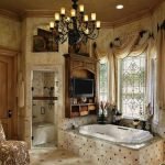 Decoración de baño real
