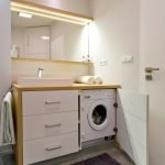Ahorra espacio en el baño.