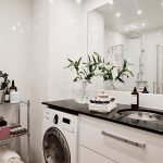 Elegante decoración de baño