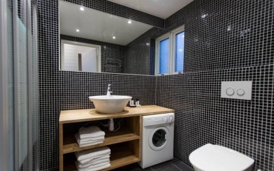 Diseño de un baño con lavadora +50 ideas fotográficas