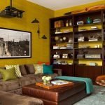 Interior color mostaza