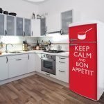 Inscripciones en el refrigerador