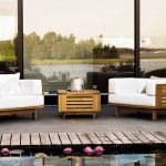 Terraza de estilo chino
