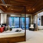 Dormitorio oriental en la casa