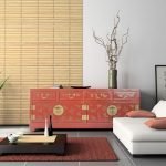 Sala de estar minimalista