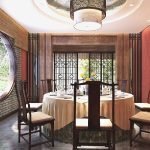 Comedor de estilo chino