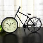 Bicicleta con reloj