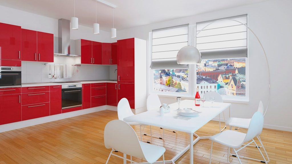 Dapur merah di kawasan pedalaman
