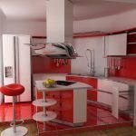 Cocina en el podio