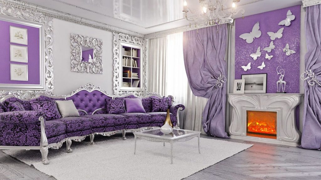 Návrh interiéru v Lavender