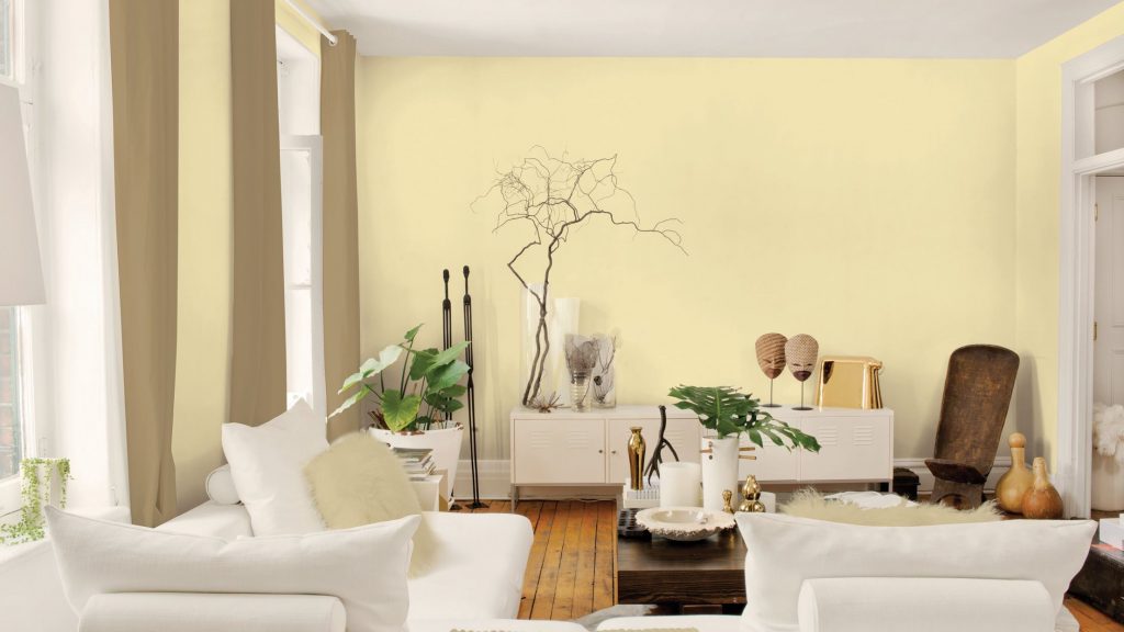 สีทรายในการตกแต่งภายใน