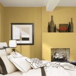 Paredes de arena en una habitación moderna
