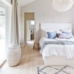 Dormitorio de estilo noruego