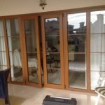 Puertas acristaladas a la veranda