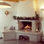 Decoración de chimenea