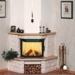 Foto en la chimenea